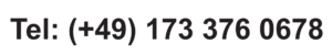 Tel: (+49) 1733760678
